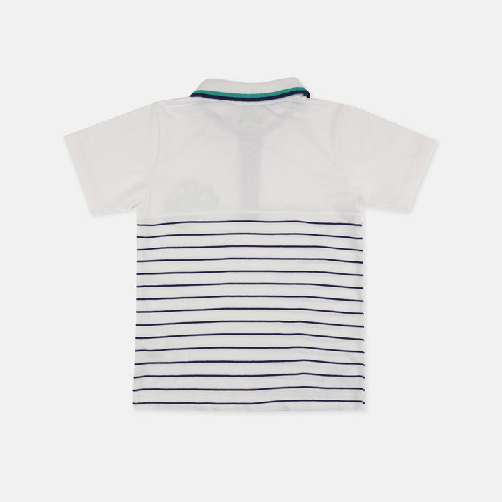 White Lizard And Friends Applique T-Shirt