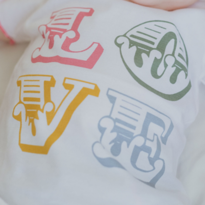 Colorful logo on a white background