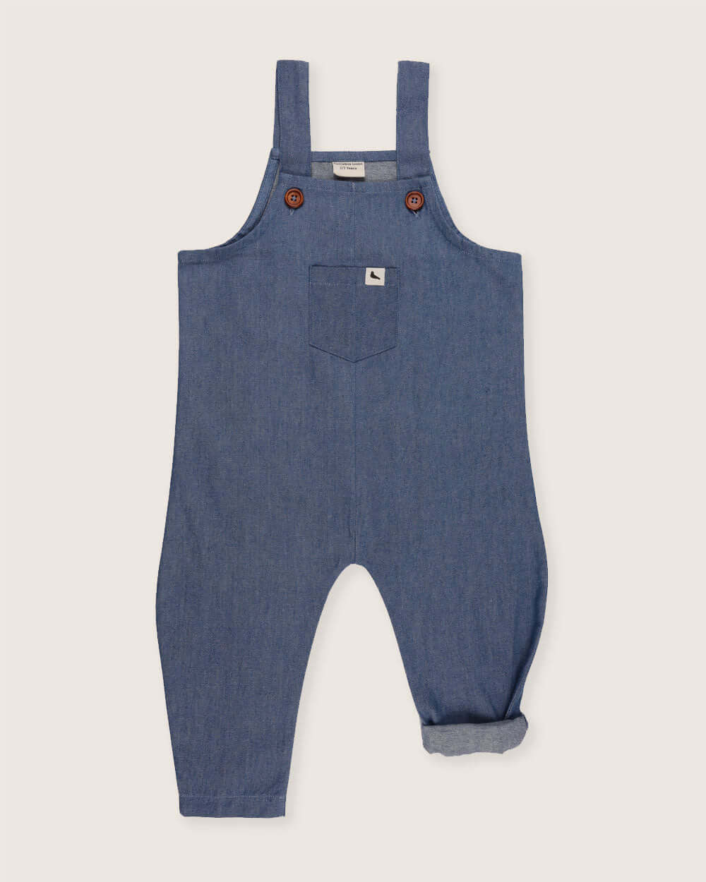 Blue Light Denim Dungarees