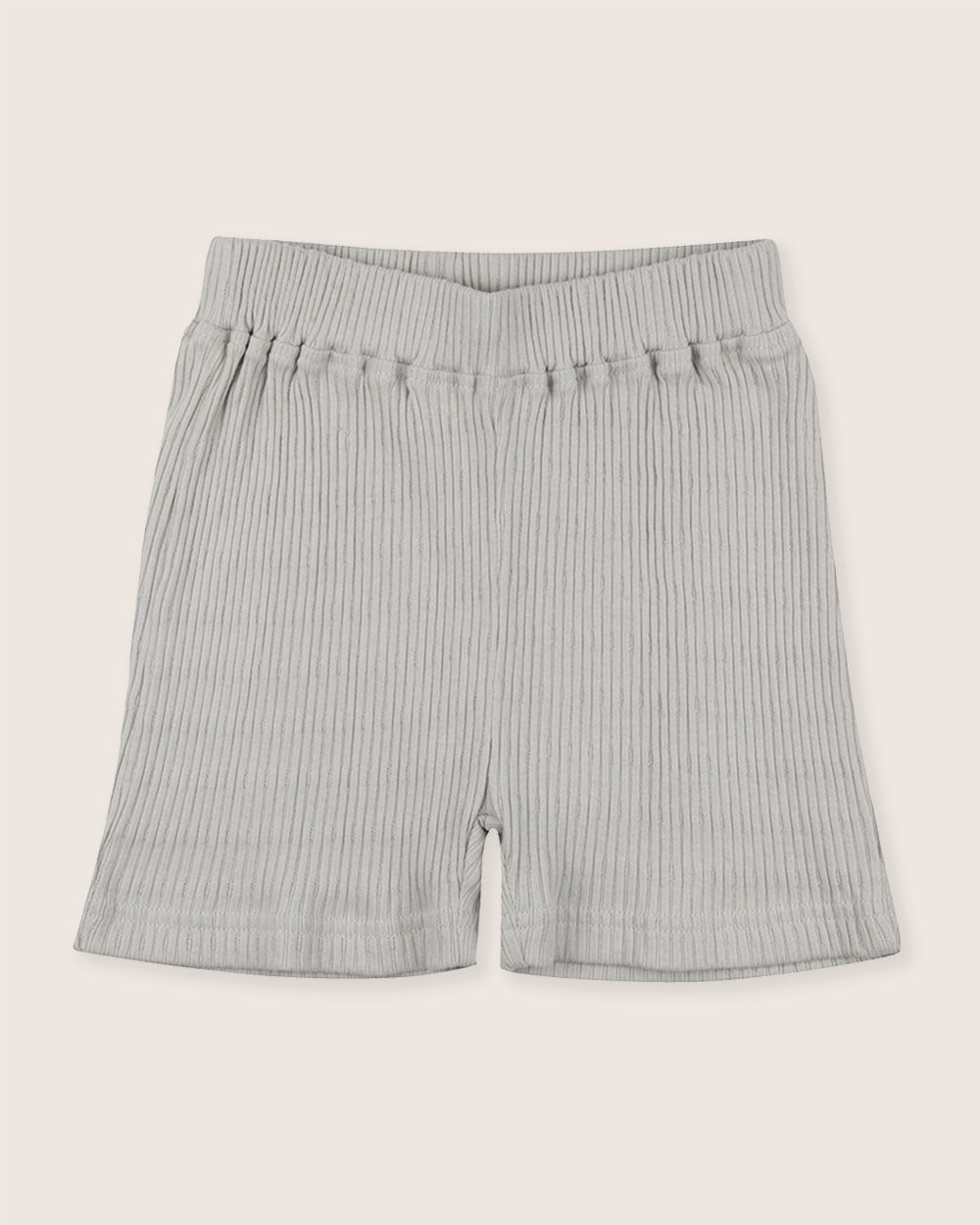 Light Green Rib T-shirt & Short Set