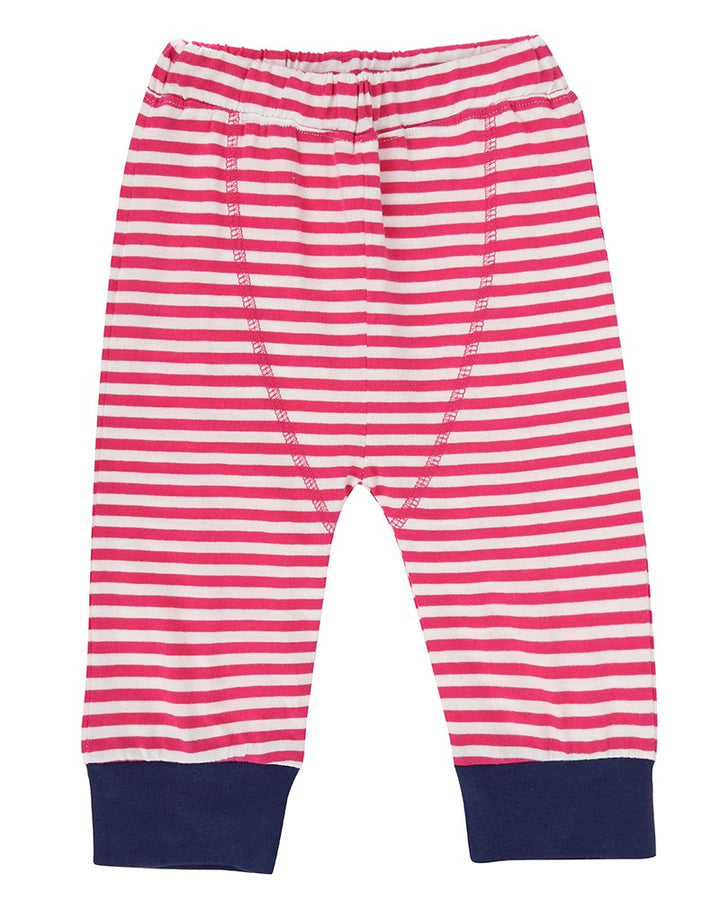 organic cotton animal safari dress and red stripe legging set - image 3