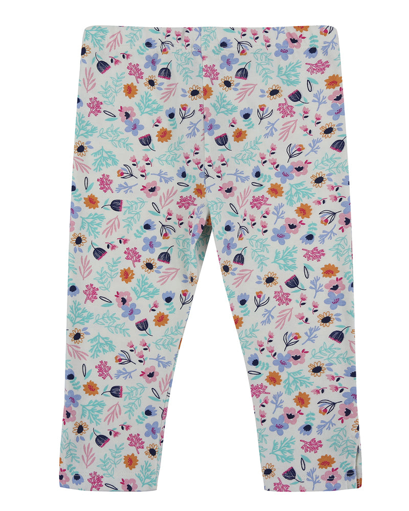organic cotton floral leggings - image 2