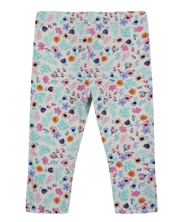 organic cotton floral leggings - image 2