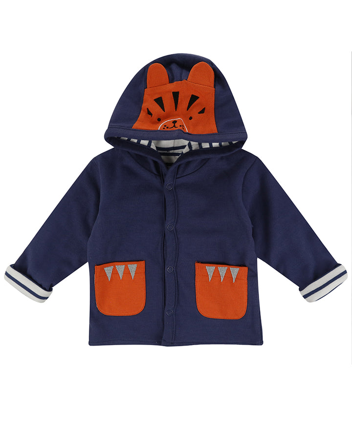 organic cotton Cheetah Cub Jacket with a hood - image 1