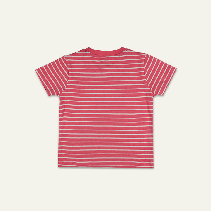 organic cotton camper van applique and red stripe shoe sleeve top - image 3