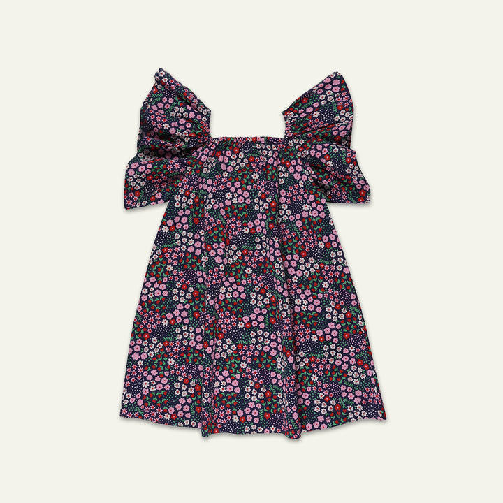 organic cotton vintage floral print dress - image 3