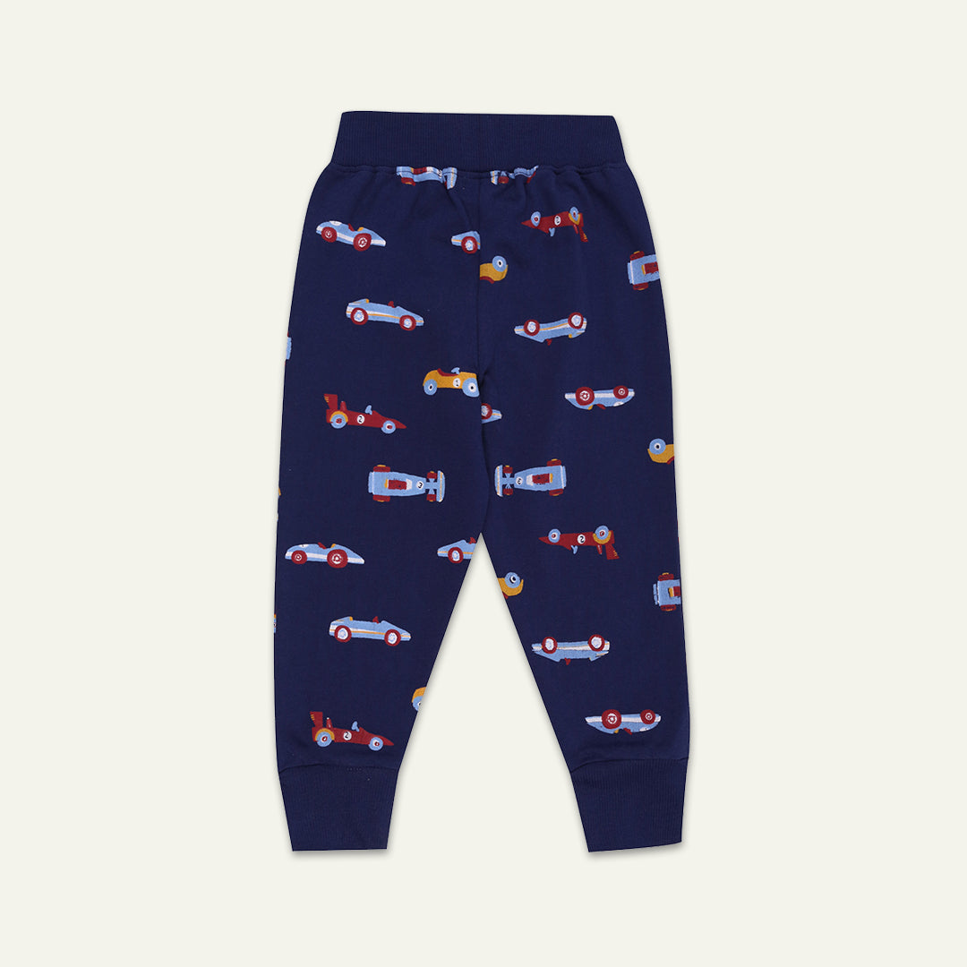 organic cotton car print joggers - image 3