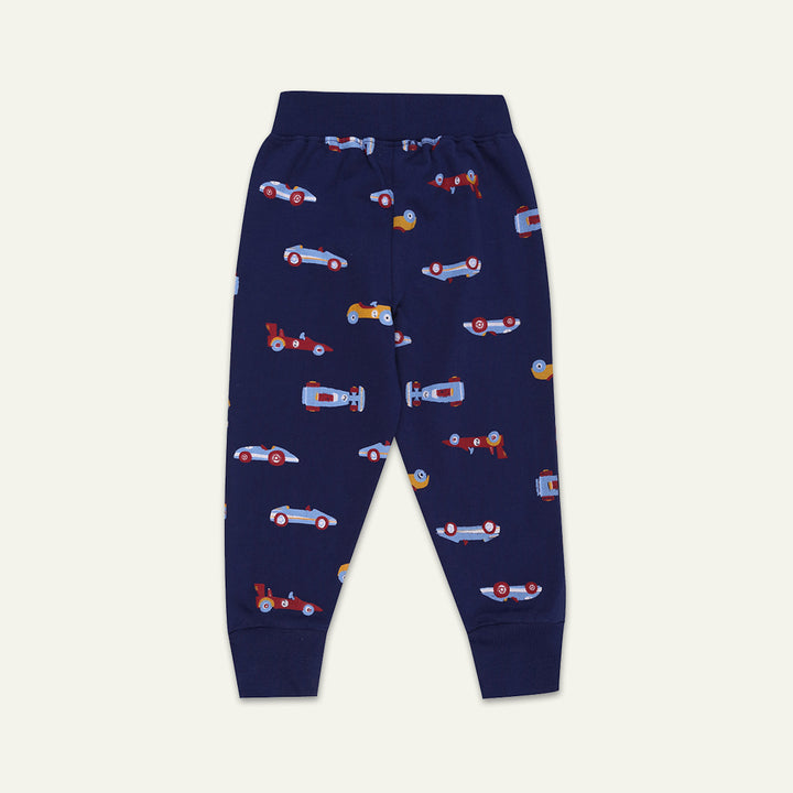 organic cotton car print joggers - image 3