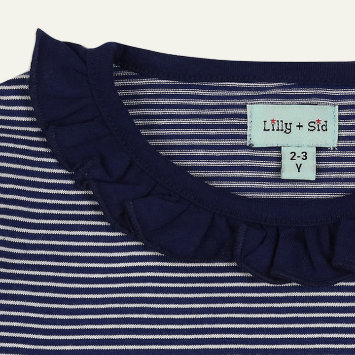 organic cotton 3 pack floral print , stripe and plain full sleeve top - image 7