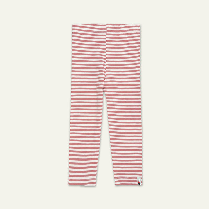 organic cotton 2 pack stripe and floral print legging - image 3