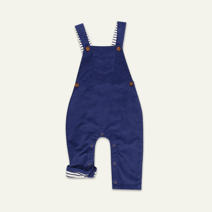organic cotton corduroy dungarees - image 1