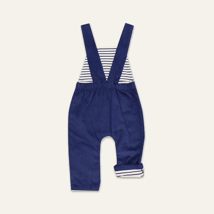 organic cotton corduroy dungarees - image 3