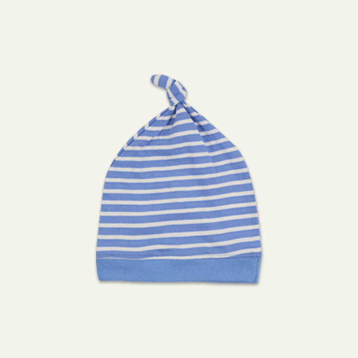 organic cotton print and stripe sleep suit, bodysuit and hat gift set - image 6