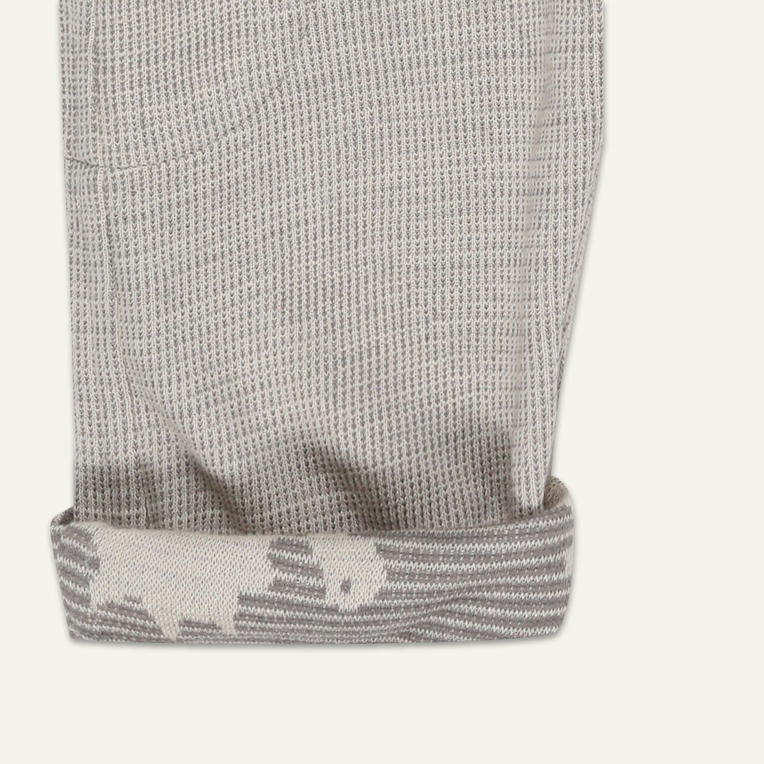 organic cotton dinosaur reversible joggers with pocket - image 3