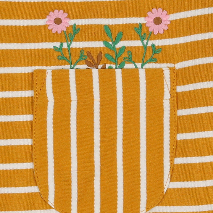 organic cotton full sleeve stripe top - image 2