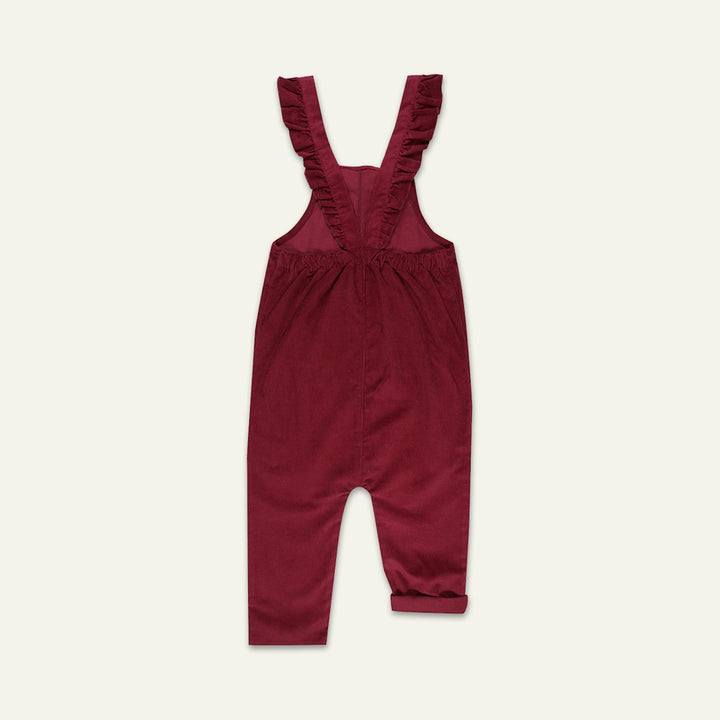 organic cotton corduroy dungaree- image 2