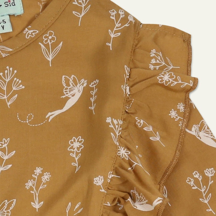 toxic free kids dyed FAIRIES print full sleeve DRESS - image 3