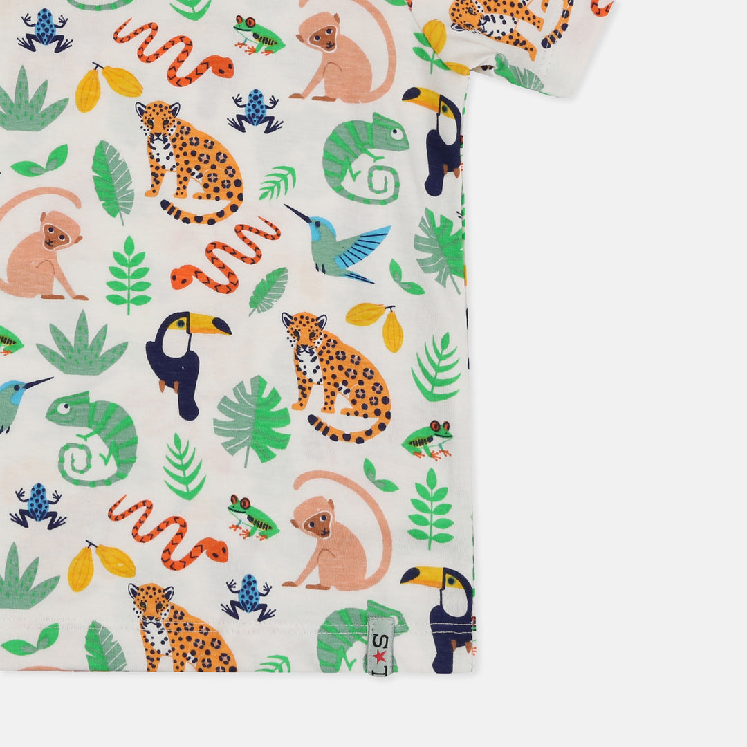 Jungle and Animals Kids T-shirt