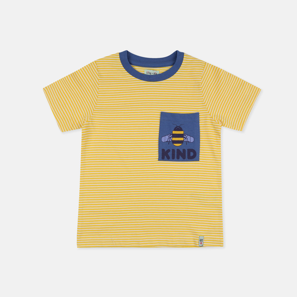 bee kind yellow t-shirt