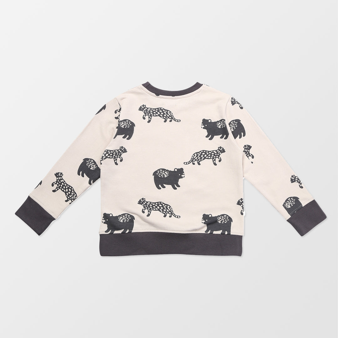 Long-lasting kids organic sweatshirt