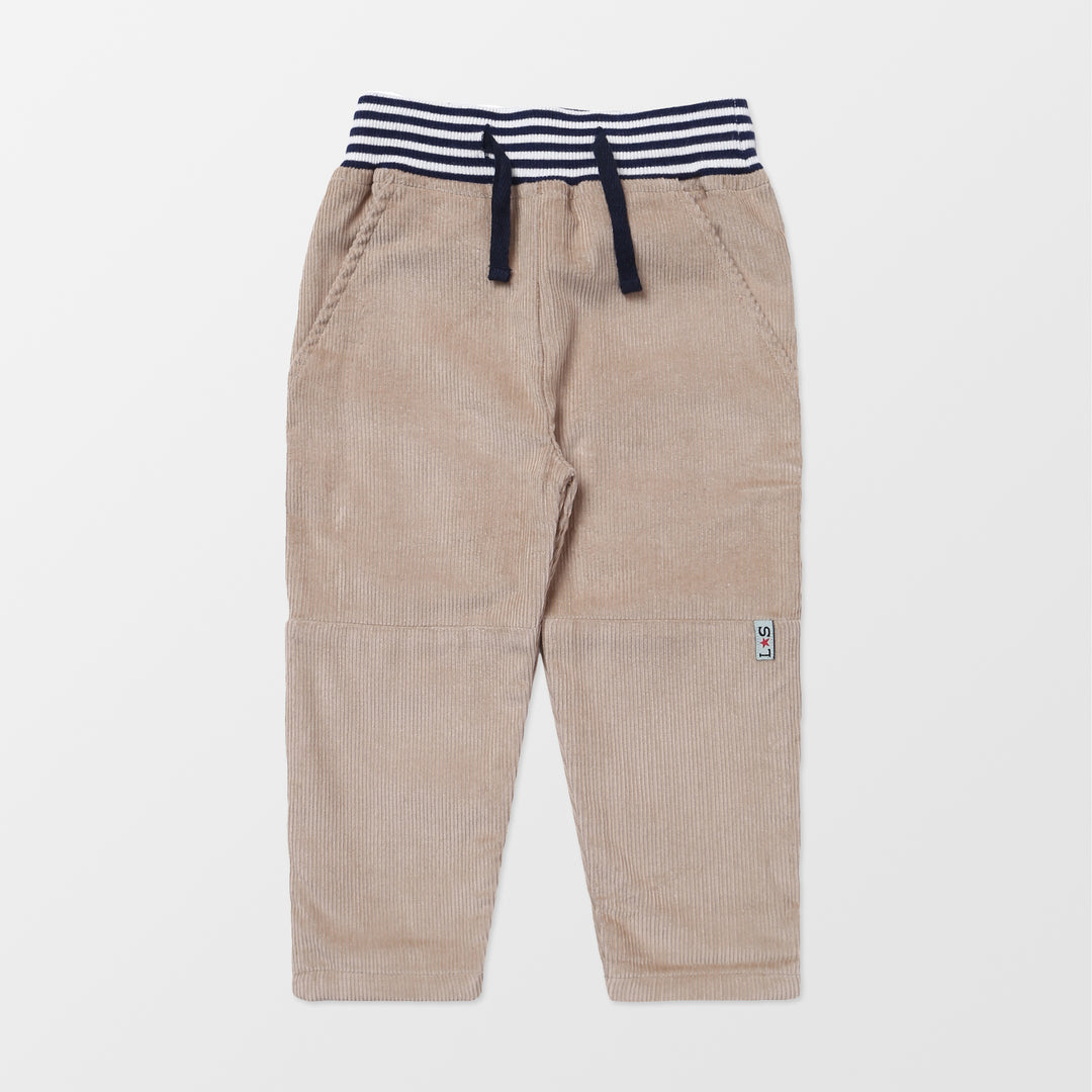 organic cotton corduroy kids trousers 