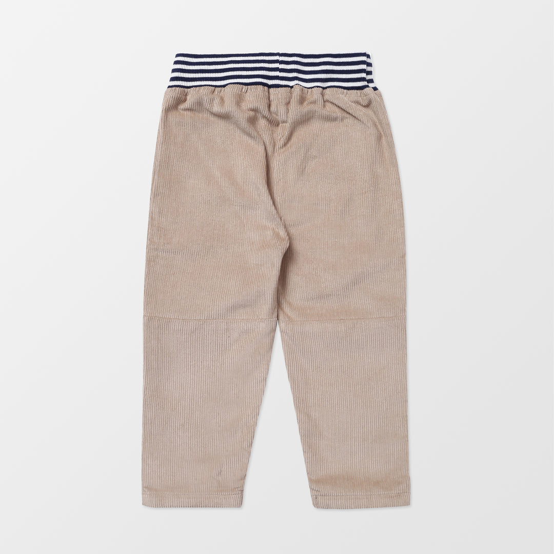 Durable cord stone boys trousers