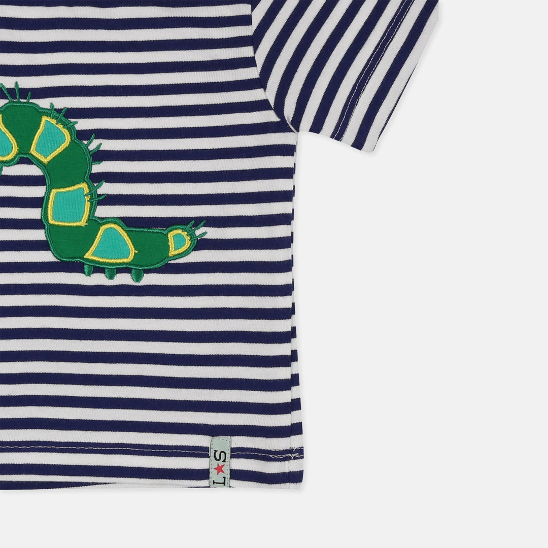 Caterpillar Applique T-Shirt & Palm Shorts Set