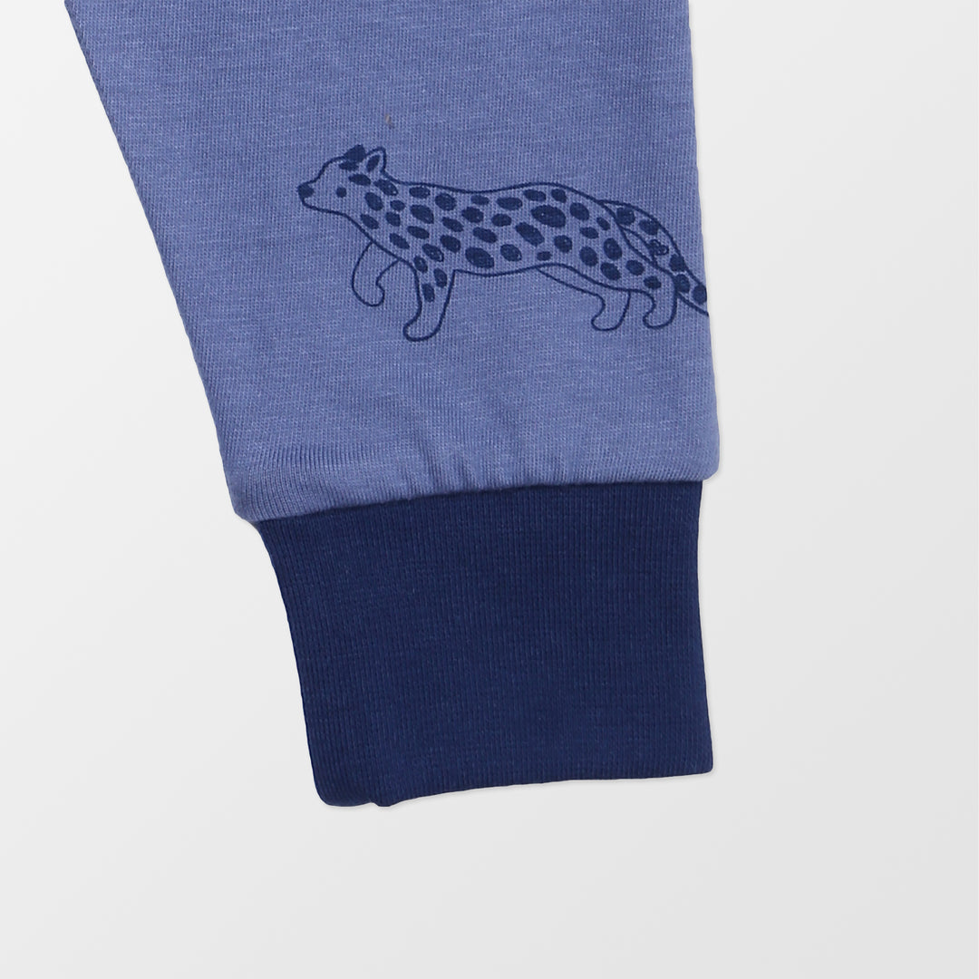 Leopard printed baby leggings