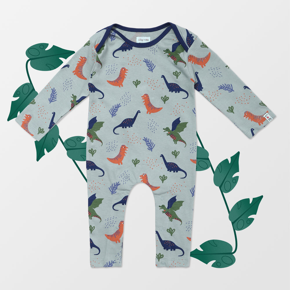 Best selling organic cotton baby playsuit