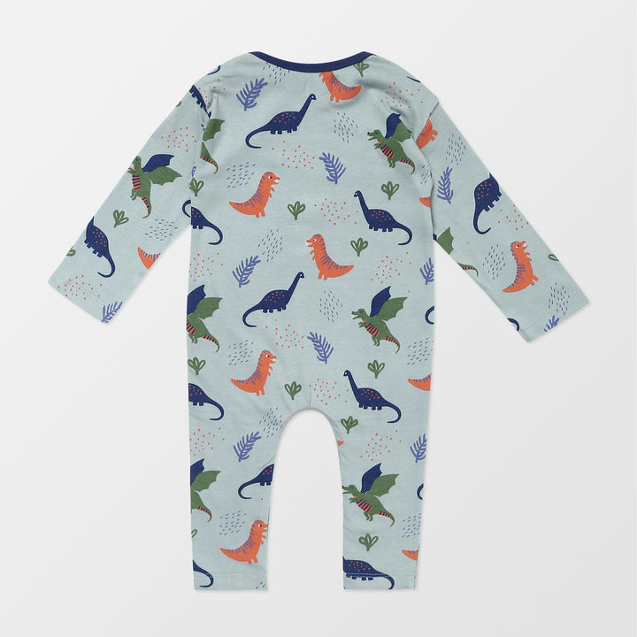 Eco-friendly organic cotton baby playsuit