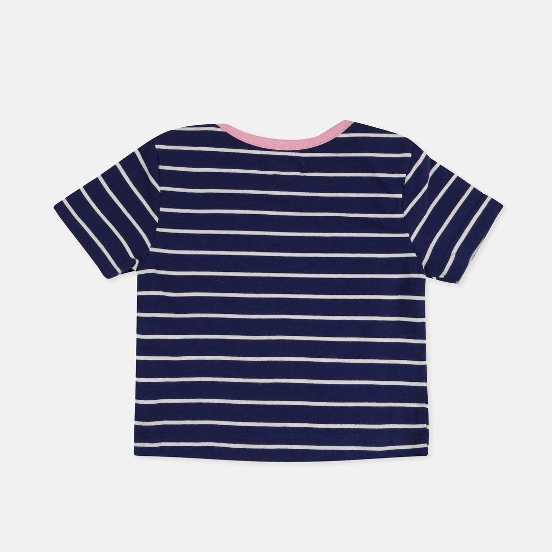 Eco-friendly baby girls t-shirt