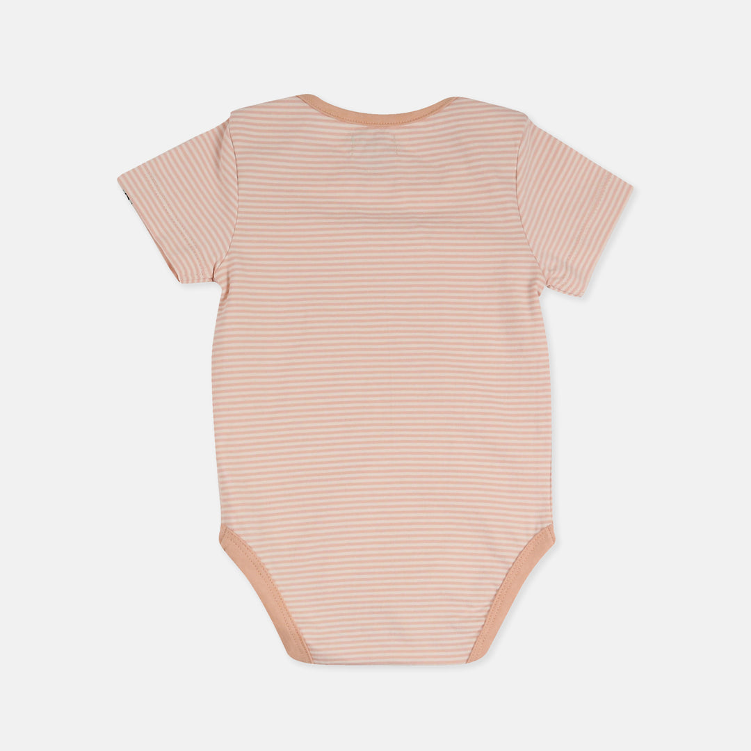 Eco-friendly soft baby girls bodysuit