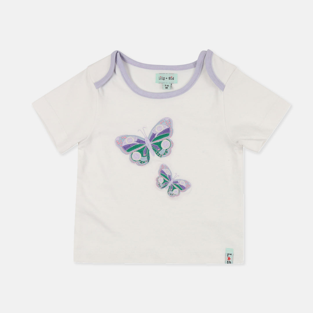 Organic cotton baby girls t-shirt