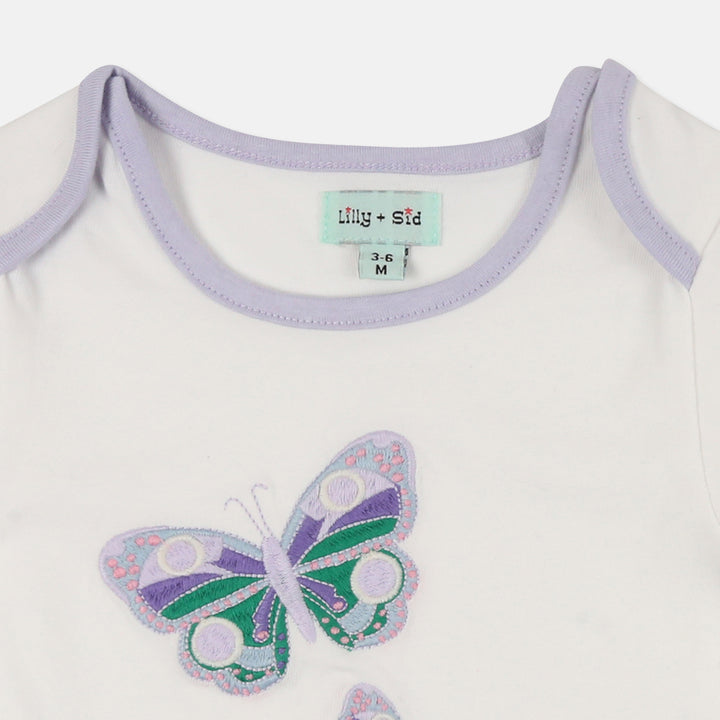 Butterfly baby girls t-shirt
