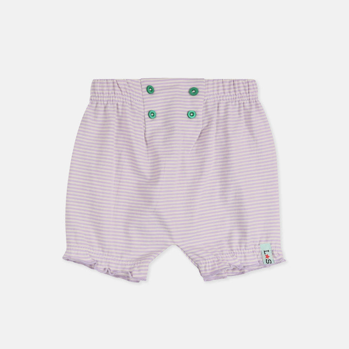 Organic cotton baby girls shorts