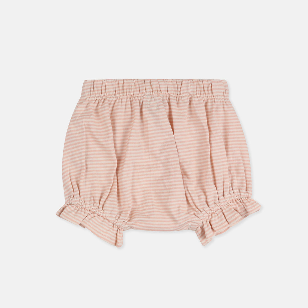 Organic cotton baby girls bloomer shorts