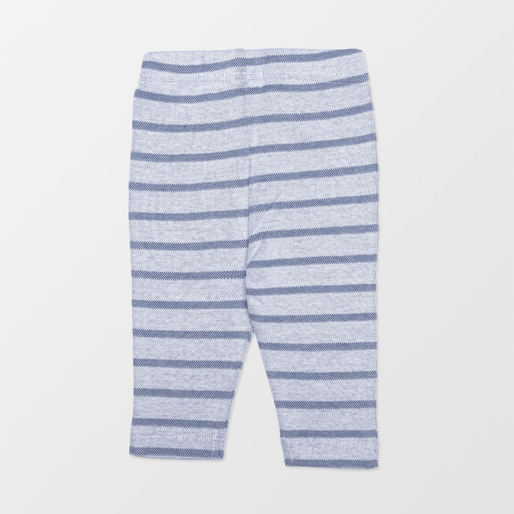 Eco-friendly stripe baby leggings