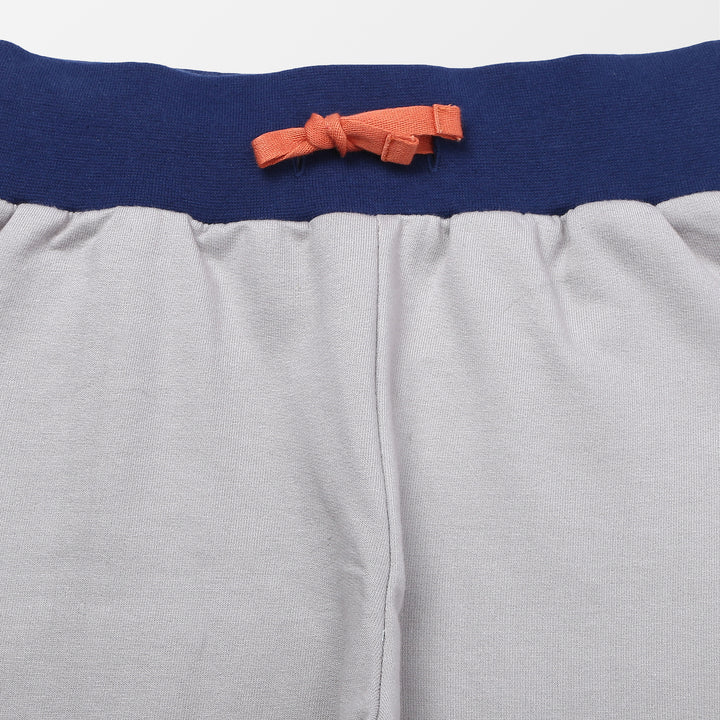 Kids organic cotton Colour Block Dino joggers - image 2