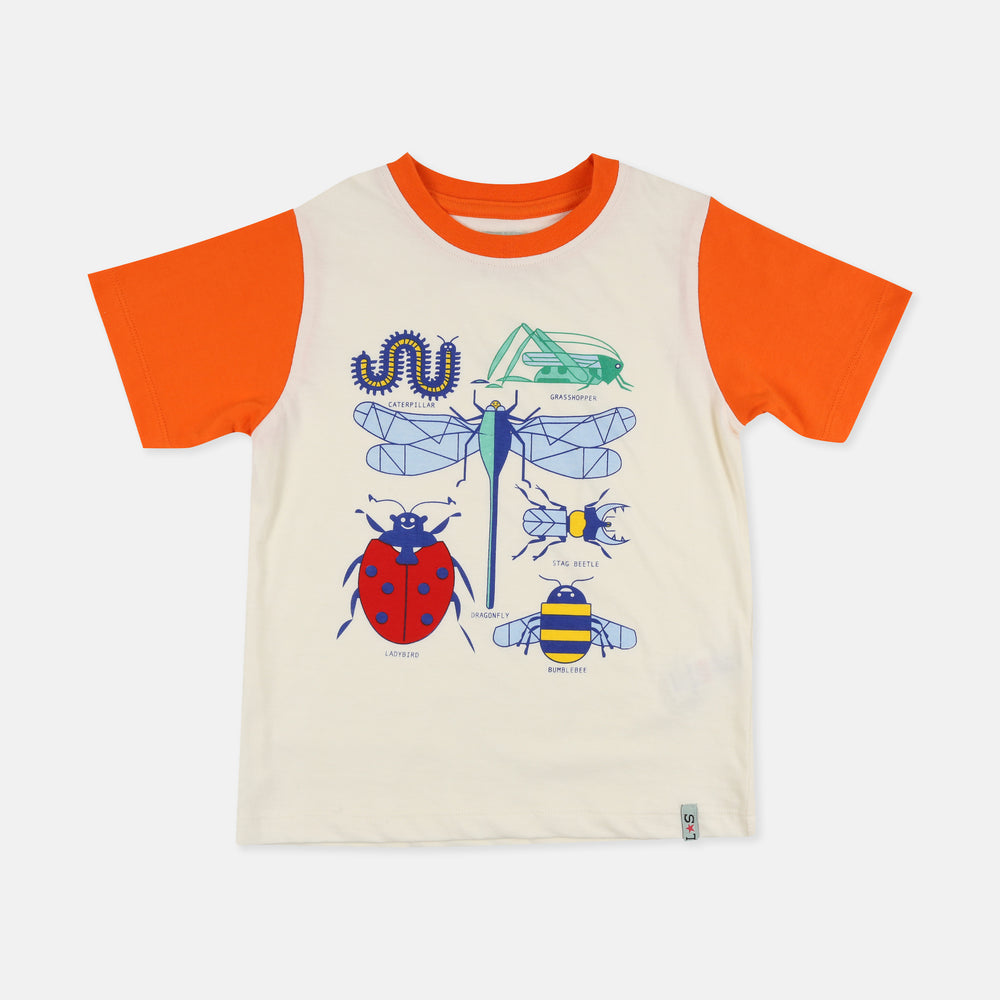Kids t-shirt with bugs