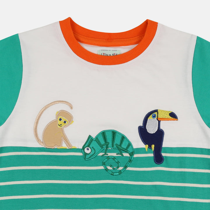 Fun animal lilly + sid t-shirt for kids