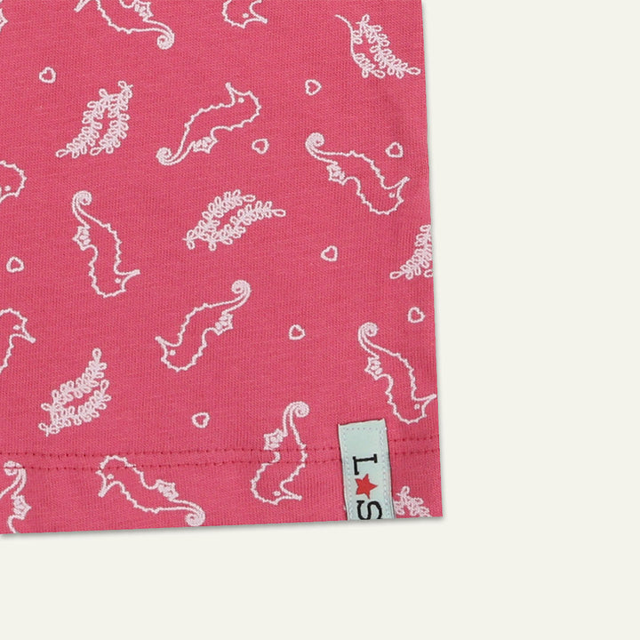 2-Pack Tees- Seahorse & Frill