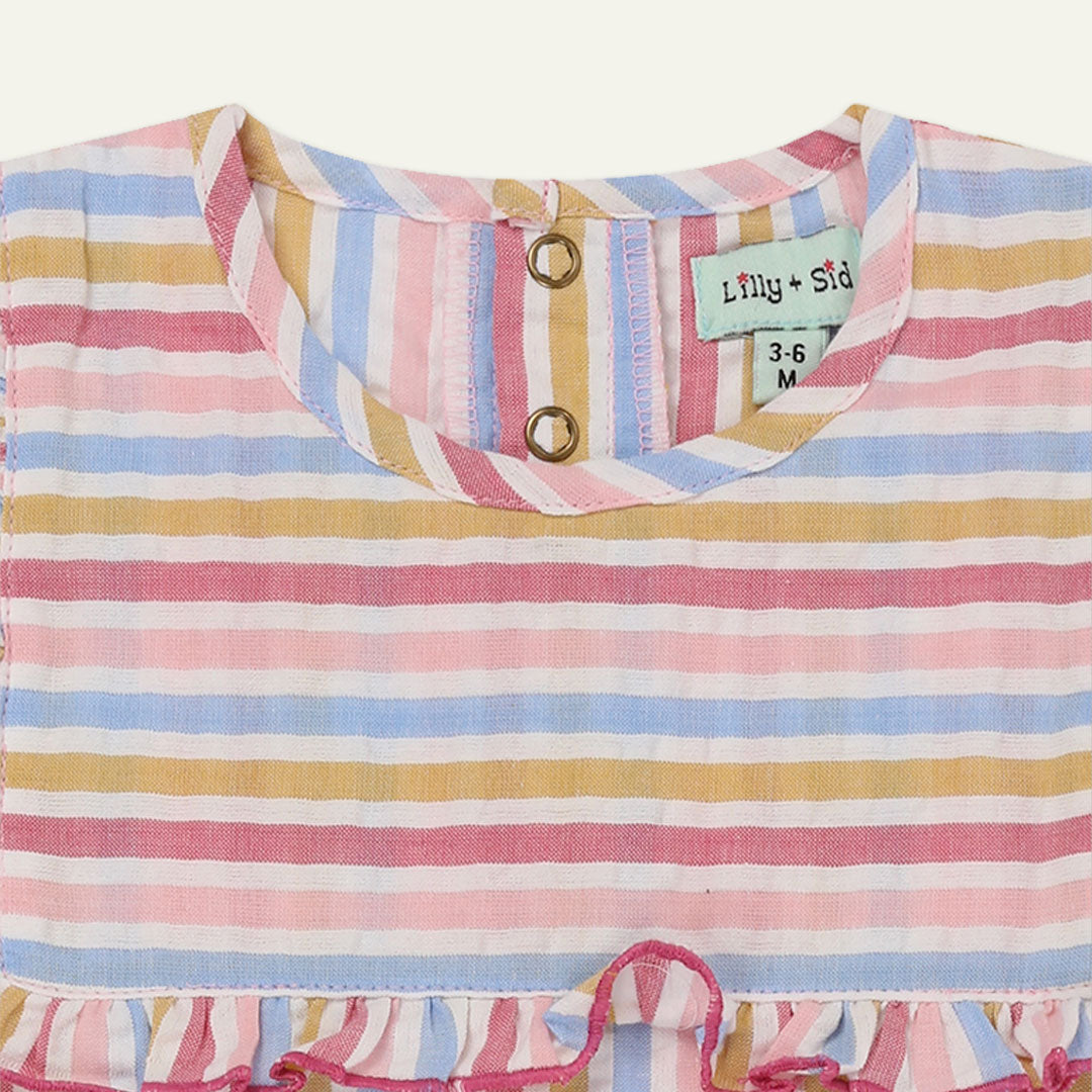 candy stripe playsuit