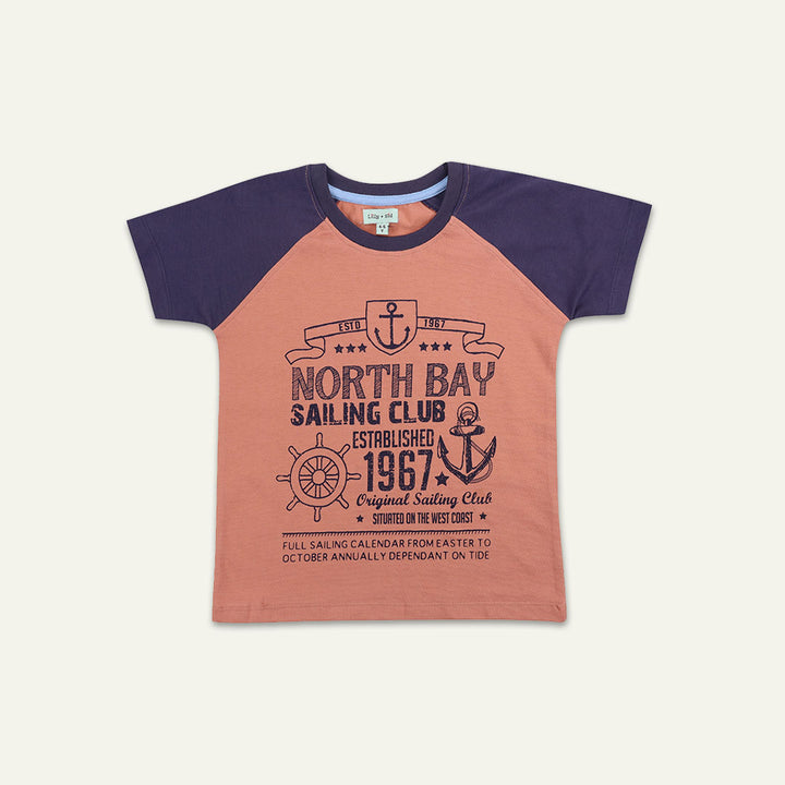 Sailing Club Print T-shirt