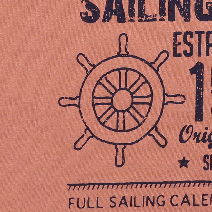 Sailing Club Print T-shirt