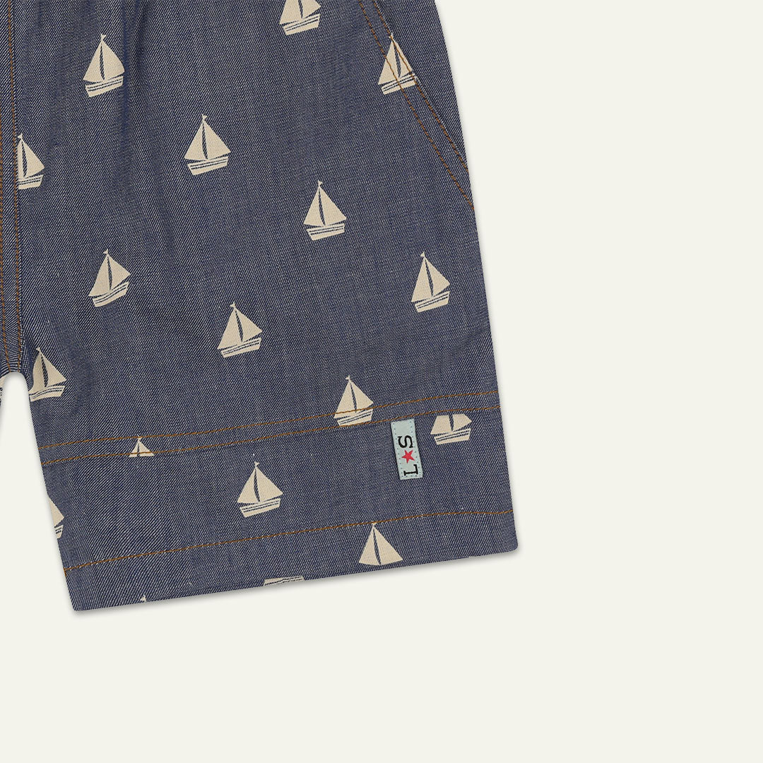 chambray ship shorts