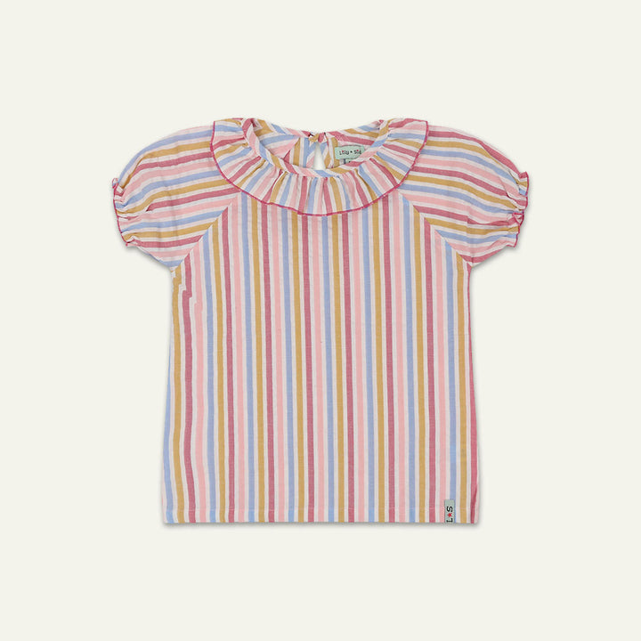 candy stripe blouse