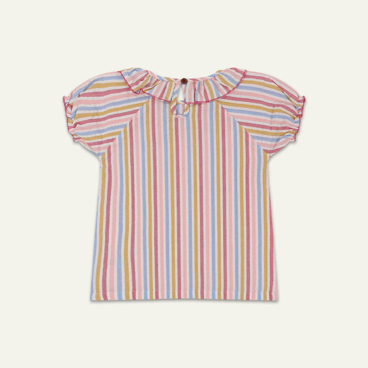 candy stripe blouse
