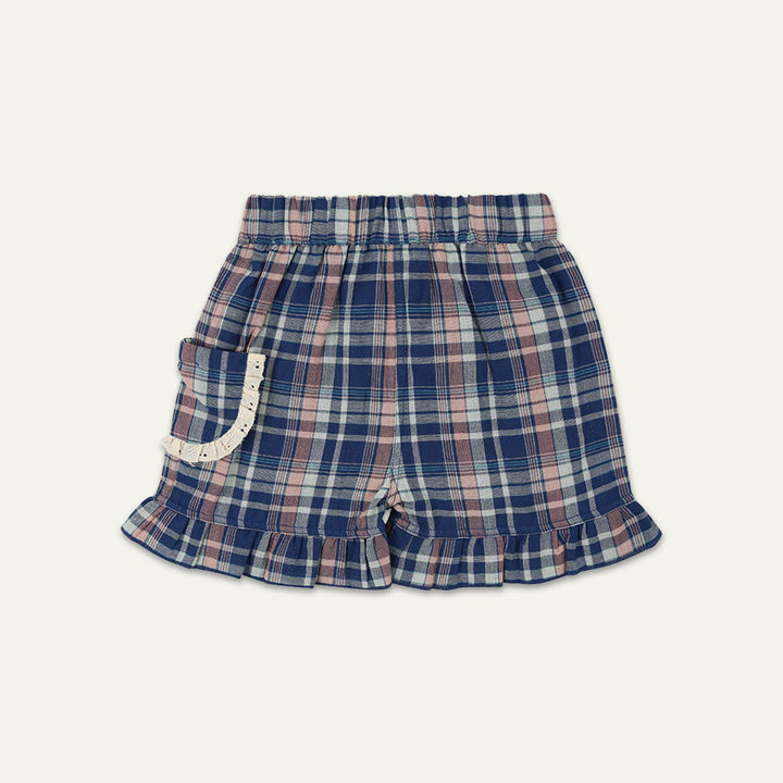reversible check shorts