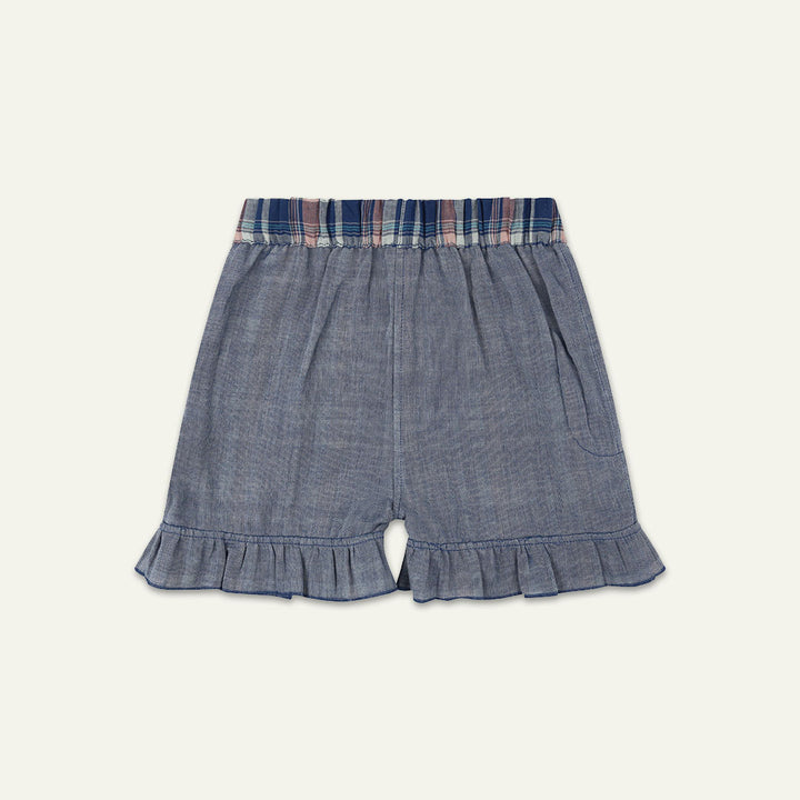 reversible check shorts