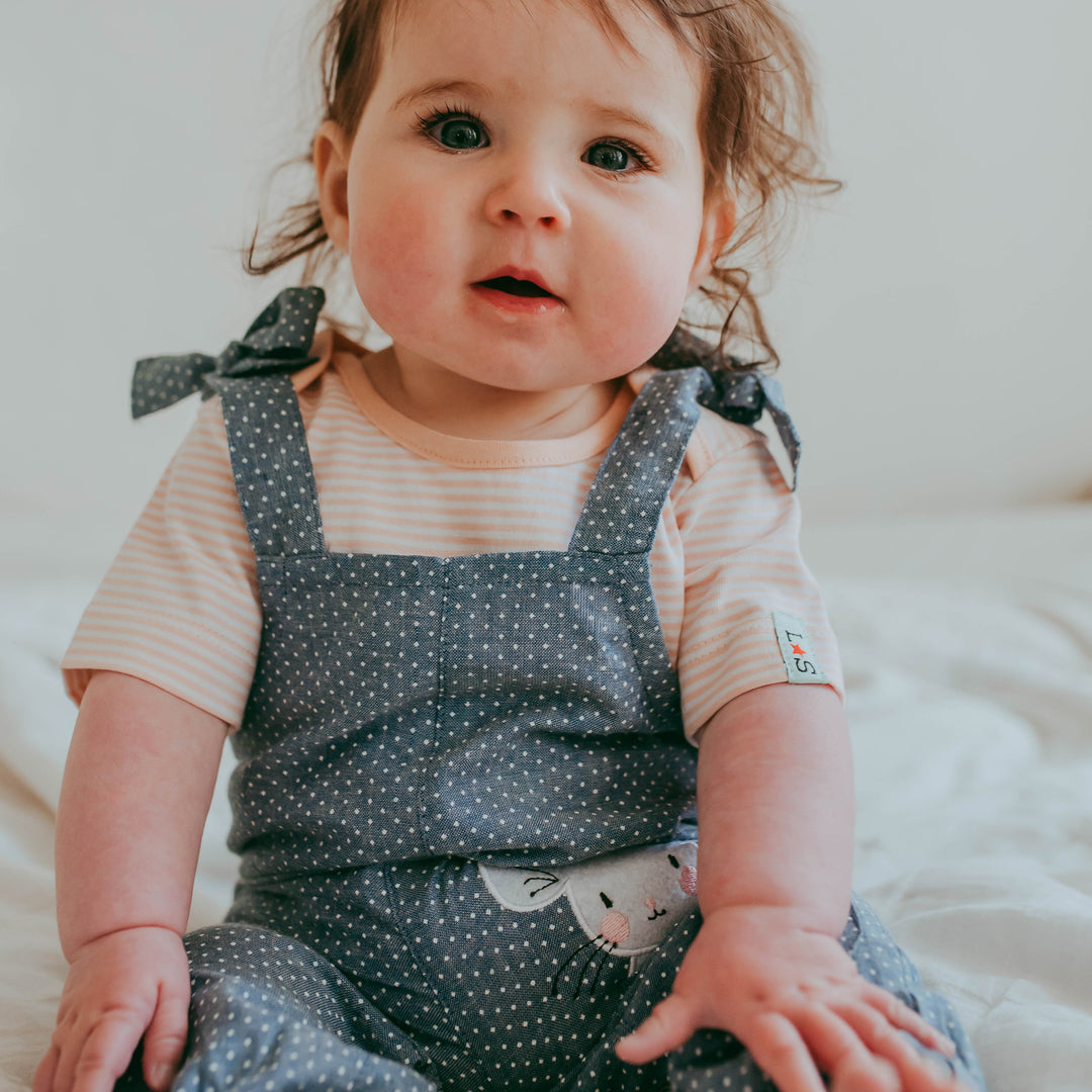 Mouse Pocket Chambray Dungarees